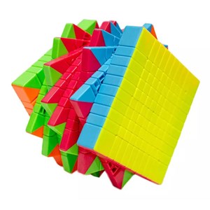 مکعب روبیک 10×10 برند کای وای QiYi مدل 865 EQY _بازی فکری