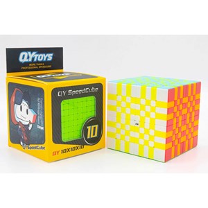 مکعب روبیک 10×10 برند کای وای QiYi مدل 865 EQY _بازی فکری