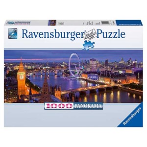 پازل 1000 قطعه راونزبرگر طرح طرح شب لندن Ravensburger - Puzzles - 1000 pieces - London At Night_لگو