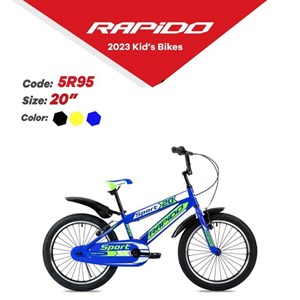 دوچرخه اورجینال کودک سایز 20 مدل راپیدو RAPIDO 5R95 _دوچرخه