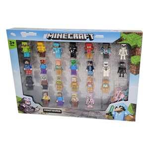 اکشن فیگور لگو مدل ماینکرافت مجموعه 24 عددی MINECRAFT _اکشن فیگور