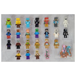 اکشن فیگور لگو مدل ماینکرافت مجموعه 24 عددی MINECRAFT _اکشن فیگور