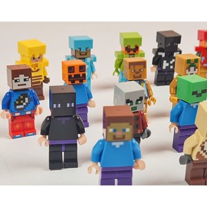 اکشن فیگور لگو مدل ماینکرافت مجموعه 24 عددی MINECRAFT _اکشن فیگور