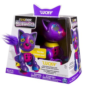 عروسک رباتیک زومر میومیو رنگ بنفش مدل Zoomer Meowzies Asst _عروسک رباتیک