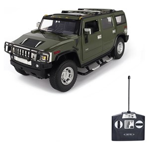 ماشین کنترلی شارژی جیپ سبز مقیاس 1:14 مدل RC Cars Hummer H2 _ماشین کنترلی