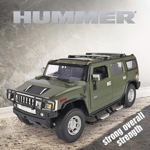ماشین کنترلی شارژی جیپ سبز مقیاس 1:14 مدل RC Cars Hummer H2 _ماشین کنترلی
