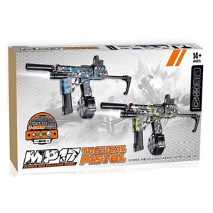 تفنگ اسباب بازی شارژی تیر ژله ای دوربین دار مدل MP17 _تفنگ اسباب بازی