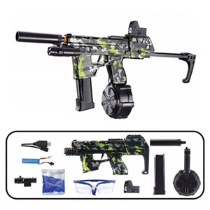 تفنگ اسباب بازی شارژی تیر ژله ای دوربین دار مدل MP17 _تفنگ اسباب بازی