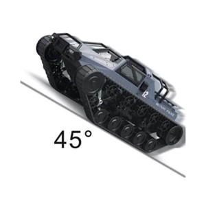 تانک کنترلی فلزی پلیس مقیاس 1:12_ماشین کنترلی