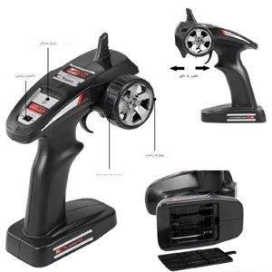 تانک کنترلی فلزی پلیس مقیاس 1:12_ماشین کنترلی