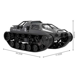 تانک کنترلی فلزی پلیس مقیاس 1:12_ماشین کنترلی
