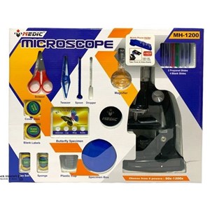 میکروسکوپ مدیک همراه با پایه موبایل مدل Medic Microscope MH-1200_اسباب بازی علمی