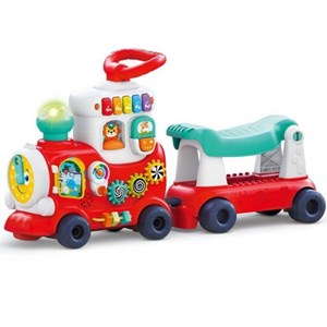 اسباب بازی واکر چندکاره موزیکال طرح قطار هولی تویز مدل Hola Toys E8990_اسباب بازی نوزادی