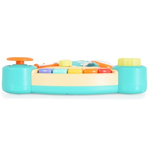 اسباب بازی دو کاره پیانو و جغجغه طرح دایناسور هولی تویز مدل Hola Toys HE8976_اسباب بازی موسیقی