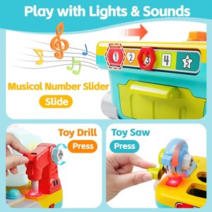 اسباب بازی میز ابزار ربات هولی تویز مدل Hola Toys HE8975 _اسباب بازی نوزادی
