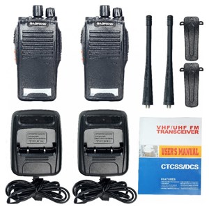 بیسیم واکی تاکی باوفنگ شارژی اورجینال با چراغ قوه بسته دو عددی مدل Baofeng BF-777S talkie-walkie_تفنگ اسباب بازی