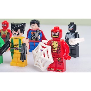 اکشن فیگور لگو 12 عددی انتقام جویان و لیگ عدالت _اکشن فیگور