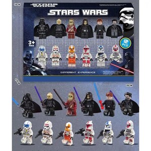 اکشن فیگور لگو 12 عددی طرح جنگ ستارگان _اکشن فیگور