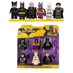 اکشن فیگور لگو بتمن مجموعه 6 عددی _اکشن فیگور