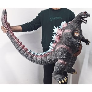 اکشن فیگور گودزیلا سایز بزرگ جنس سیلیکون قد 90 سانتی متر _اکشن فیگور