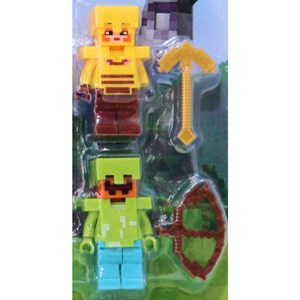 اکشن فیگور لگو مدل ماینکرافت مجموعه 6 عددی MINECRAFT _اکشن فیگور