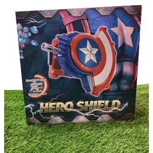 تفنگ اسباب بازی تیر ژله ای شارژی سپر کاپیتان آمریکا _تفنگ اسباب بازی