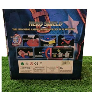 تفنگ اسباب بازی تیر ژله ای شارژی سپر کاپیتان آمریکا _تفنگ اسباب بازی