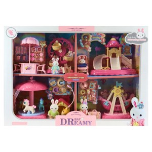 اسباب بازی عروسکی شهربازی خرگوش کوچولو در 4 مدل _اسباب بازی لوازم خانگی