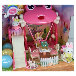 اسباب بازی عروسکی پارک خرگوش کوچولو در 2 مدل _اسباب بازی لوازم خانگی