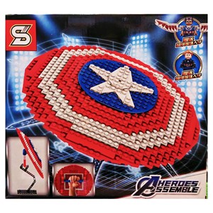 لگو مارول سپر کاپیتان آمریکا 405 قطعه مدل Captain America Lego SY1454_لگو