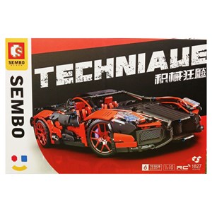 لگو تکنیک ماشین کنترلی شارژی 1827 قطعه با مقیاس 1:10 مدل 701026 SEMBO Technical_لگو