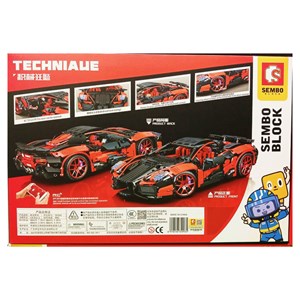 لگو تکنیک ماشین کنترلی شارژی 1827 قطعه با مقیاس 1:10 مدل 701026 SEMBO Technical_لگو