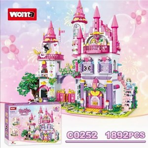 لگو فرندز قصر بزرگ 1892 قطعه مدل WOMA TOY C0252 _لگو