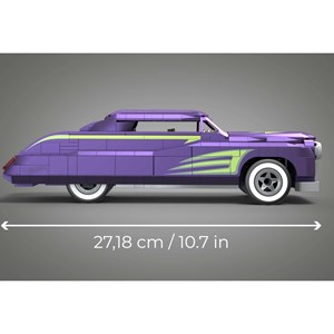 لگو تکنیک ماشین مسابقه ای هات ویلز 671 قطعه مدل Hot Wheels Mega PURPLE PASSION _لگو