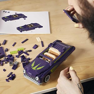 لگو تکنیک ماشین مسابقه ای هات ویلز 671 قطعه مدل Hot Wheels Mega PURPLE PASSION _لگو