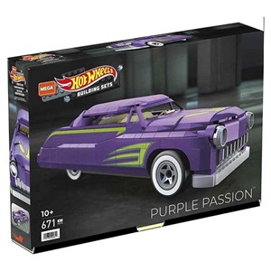لگو تکنیک ماشین مسابقه ای هات ویلز 671 قطعه مدل Hot Wheels Mega PURPLE PASSION _لگو