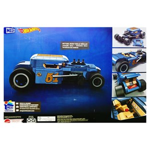 لگو تکنیک ماشین مسابقه ای هات ویلز 641 قطعه مدل Hot Wheels Mega Mod Rod _لگو