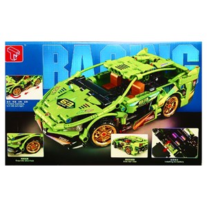 لگو تکنیک ماشین کنترلی شارژی 442 قطعه رنگ سبز مدل TA GAOLE T4027_لگو