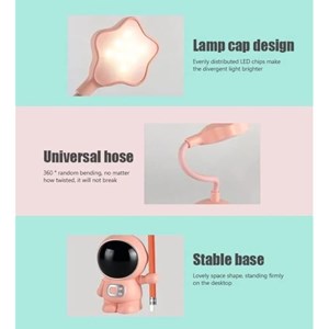 چراغ مطالعه طرح فضانورد با قابلیت تراش کردن _اتاق کودک