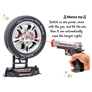 تفنگ اسباب بازی لیزری سیبل دار مدل sharp shooter _تفنگ اسباب بازی