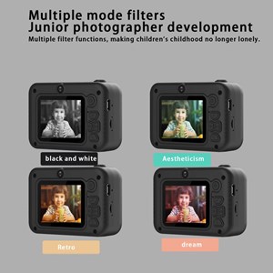 دوربین عکاسی و فیلمبرداری دیجیتال HD کودک مشکی مدل Micro single_اسباب بازی دیجیتال و هوشمند