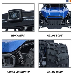 ماشین کنترلی دوربین دار آفرود آبی مدل LH-C050C-1_ماشین کنترلی