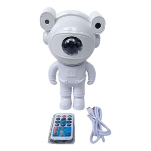 چراغ خواب طرح فضانورد کهکشانی کنترلی و اسپیکر دار بلوتوثی Astronaut Projector Light_اتاق کودک