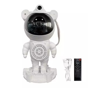 چراغ خواب کهکشانی و اسپیکر دار بلوتوثی طرح فضانورد مدل MXS003_اتاق کودک