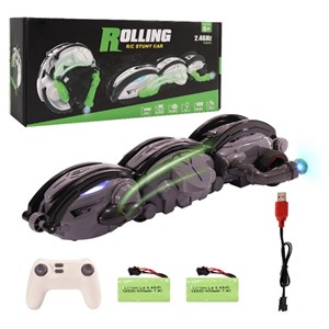 ماشین کنترلی شارژی ماری توپی مدل Rolling RC Stunt Snake Car _ماشین کنترلی