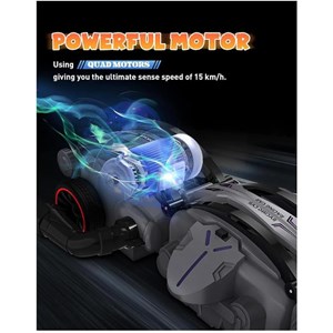 ماشین کنترلی شارژی ماری توپی مدل Rolling RC Stunt Snake Car _ماشین کنترلی