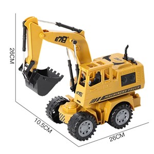 ماشین کنترلی بیل مکانیکی شارژی 5 کانال مقیاس 1:18 مدل Remote Controlled Excavator 8078E_ماشین کنترلی