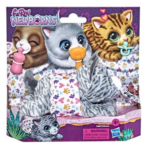 عروسک رباتیک پیشی FurReal Newborns مدل FurReal - Newborns Kitty Interactive Animatronic Plush _عروسک رباتیک