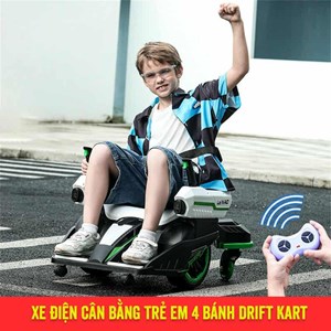 ماشین شارژی کارتینگ کنترلی 360 درجه با قابلیت پرتاب تیر ژله ای رنگ سبز _ماشین شارژی