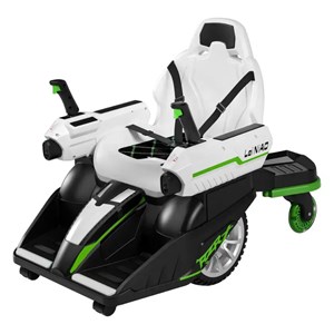 ماشین شارژی کارتینگ کنترلی 360 درجه با قابلیت پرتاب تیر ژله ای رنگ سبز _ماشین شارژی